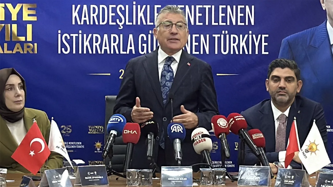 AK PARTİ GRUP BAŞKANI ABDULLAH GÜLER: HER GÜN BİR BELEDİYE BAŞKANI İSTİFA EDİYOR