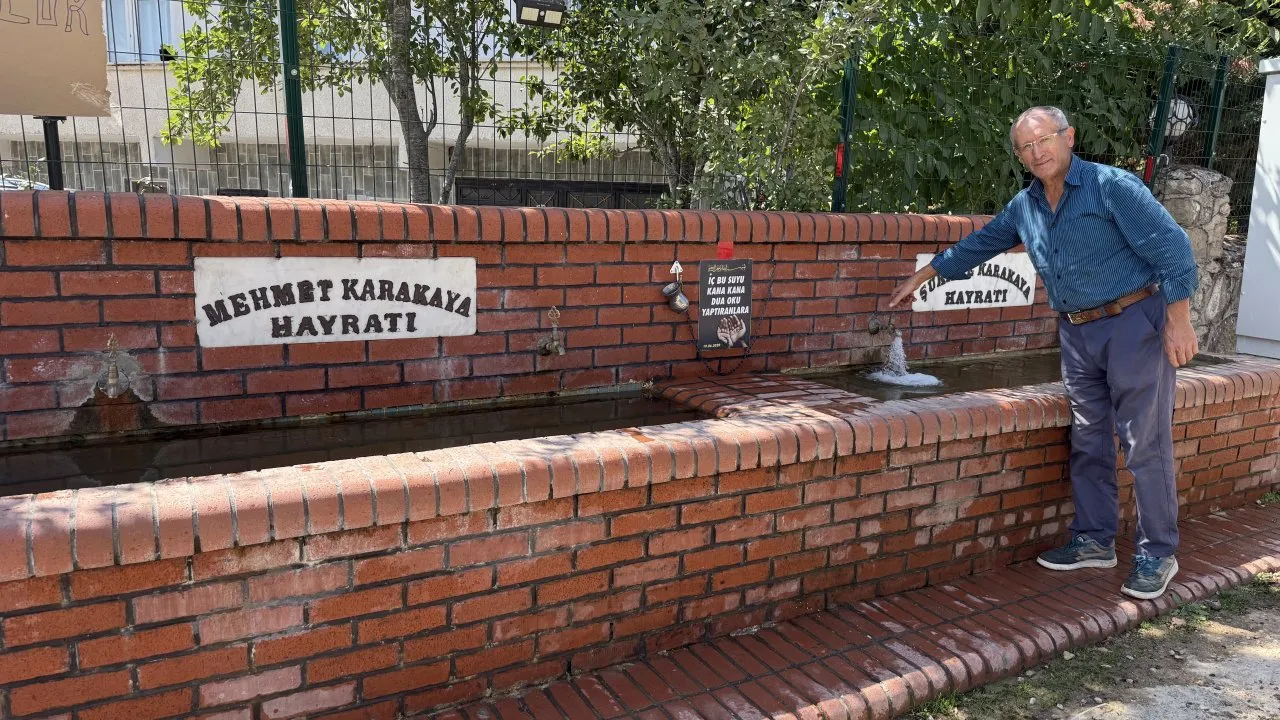 EFLANİLİ HAYIRSEVER İŞ İNSANI ŞEREF KARAKAYA 75 ÇEŞME YAPTIRDI