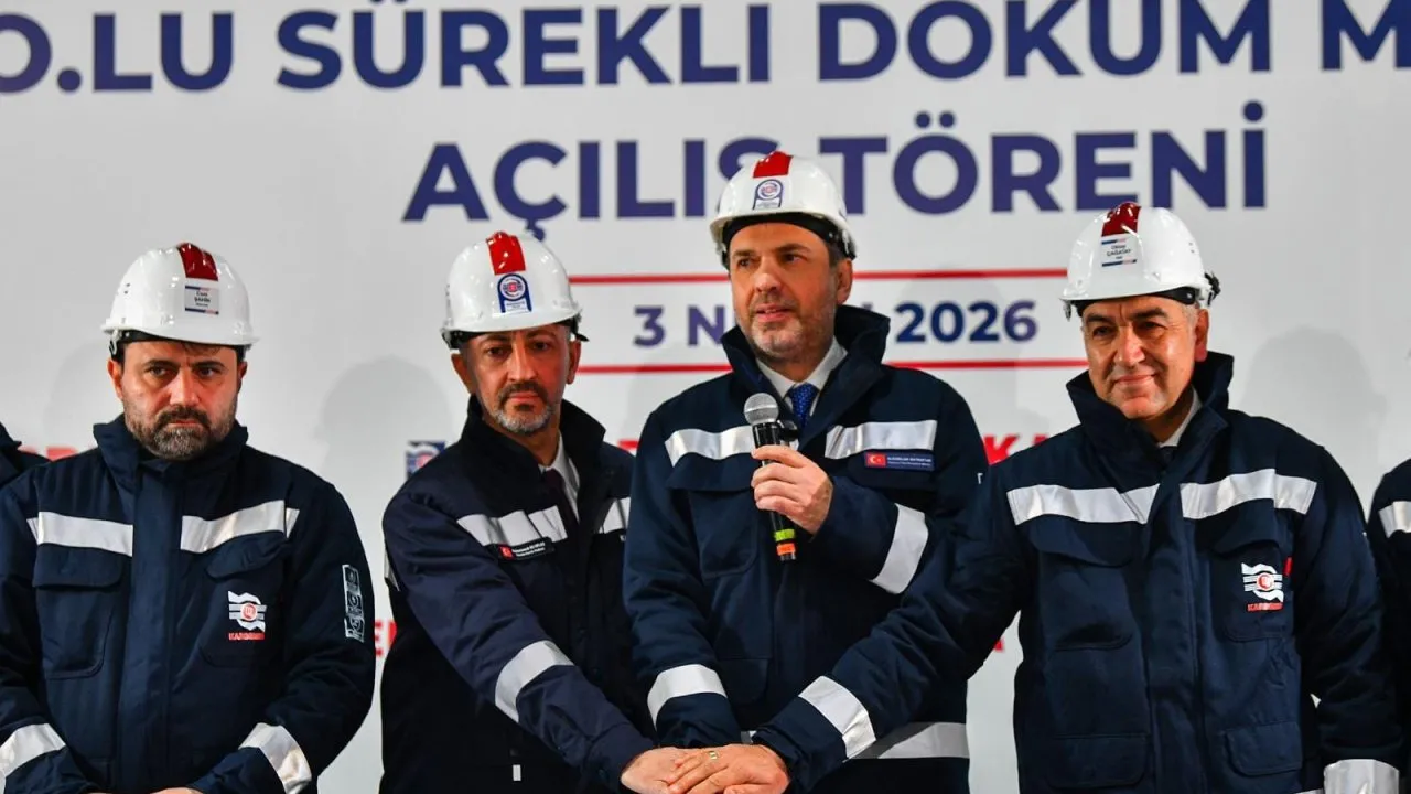 ENERJİ VE TABİİ KAYNAKLAR BAKANI ALPARSLAN BAYRAKTAR KARDEMİR’İN 89. KURULUŞ YIL DÖNÜMÜNDE KARABÜK’TE