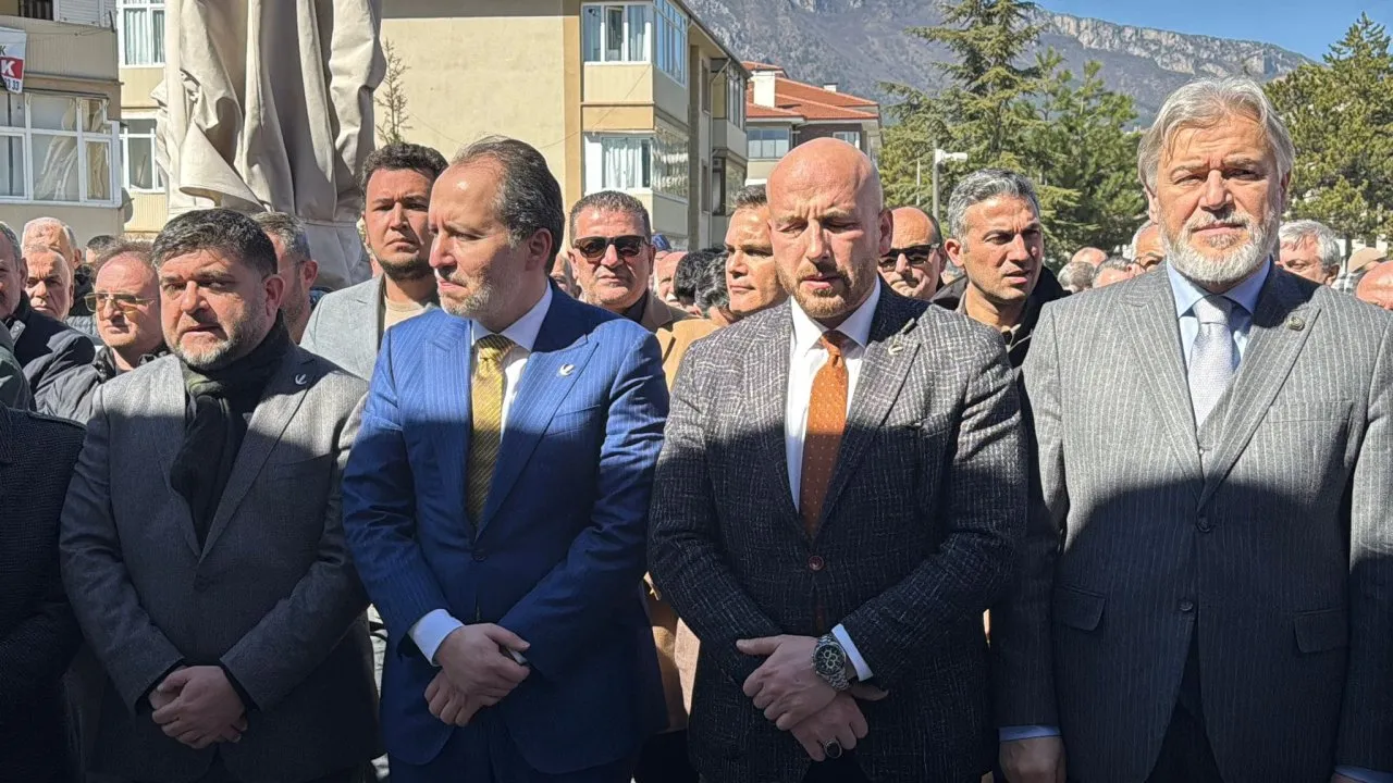 FATİH ERBAKAN KARABÜK’TE CENAZE TÖRENİNE KATILDI