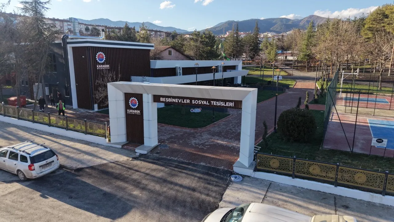 KARABÜK BELEDİYESİ 5000 EVLER SOSYAL TESİSLERİ HİZMETE AÇILDI