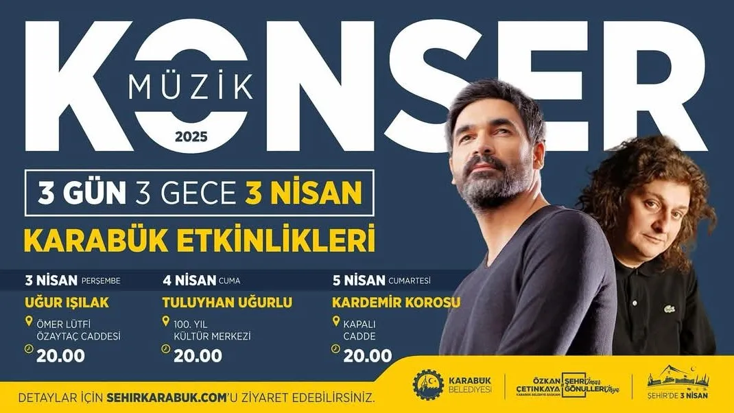 KARABÜK’TE 3 GÜN 3 GECE 3 NİSAN COŞKUSU