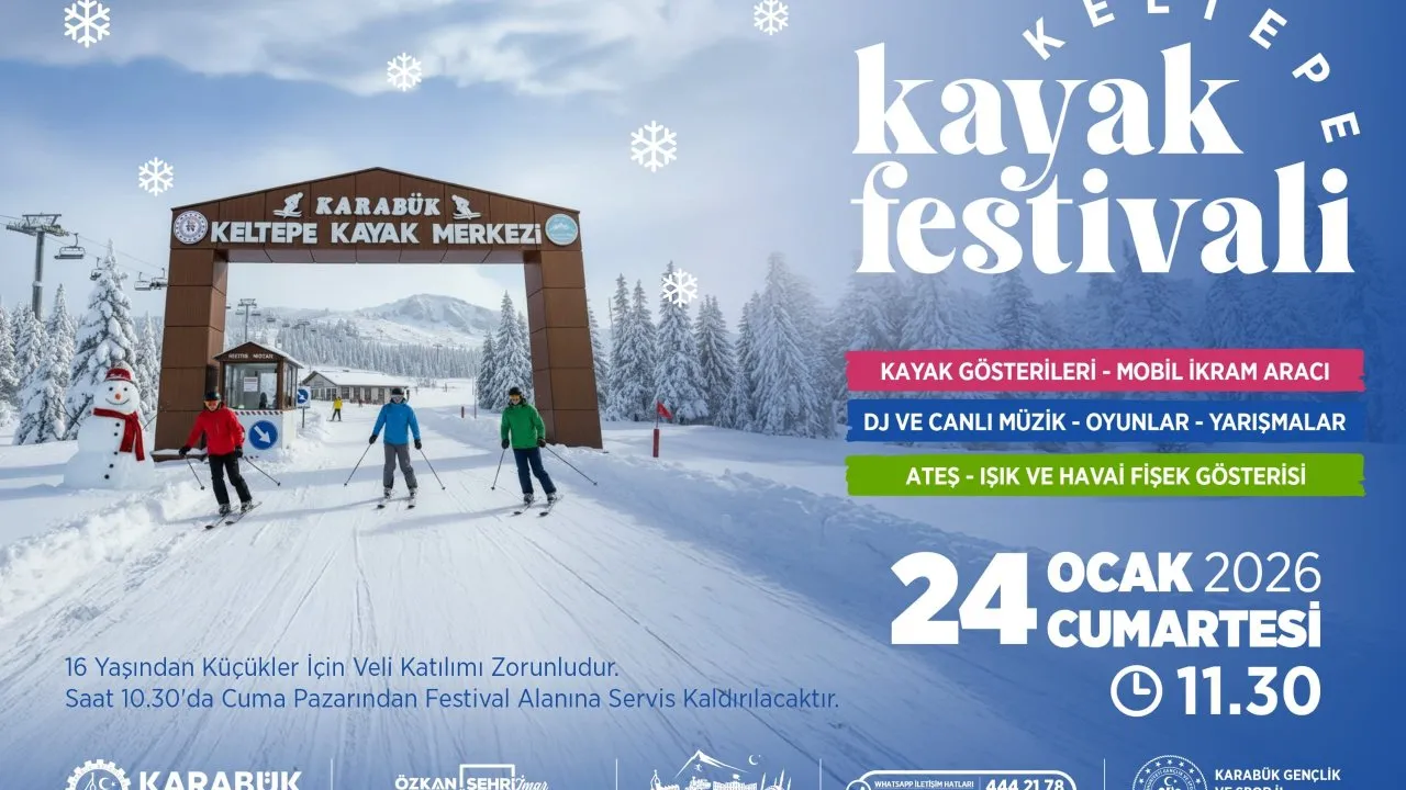 KARABÜK’TE İLK KEZ KAYAK FESTİVALİ DÜZENLENECEK