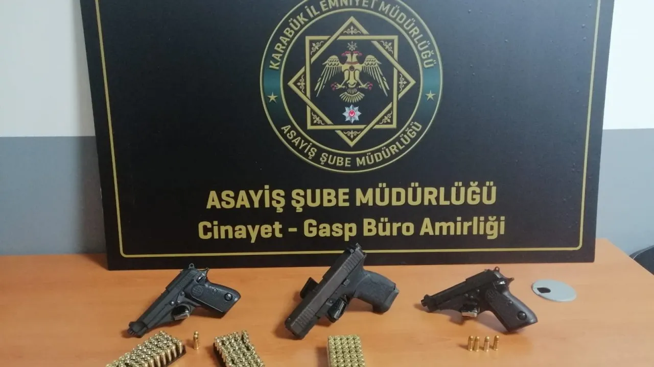 KARABÜK’TE RUHSATSIZ SİLAH OPERASYONU: 4 KİŞİ HAKKINDA İŞLEM YAPILDI