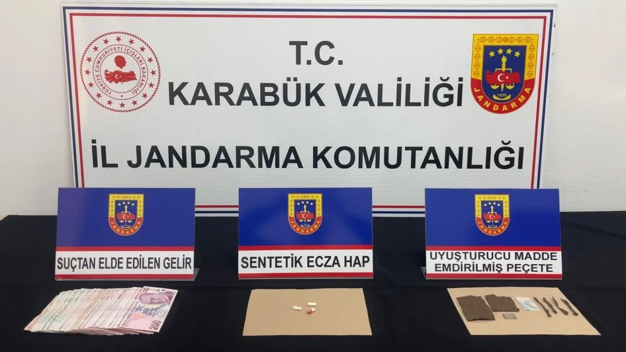 KARABÜK’TE UYUŞTURUCU OPERASYONU: 3 ŞÜPHELİ ADLİYEYE SEVK EDİLDİ