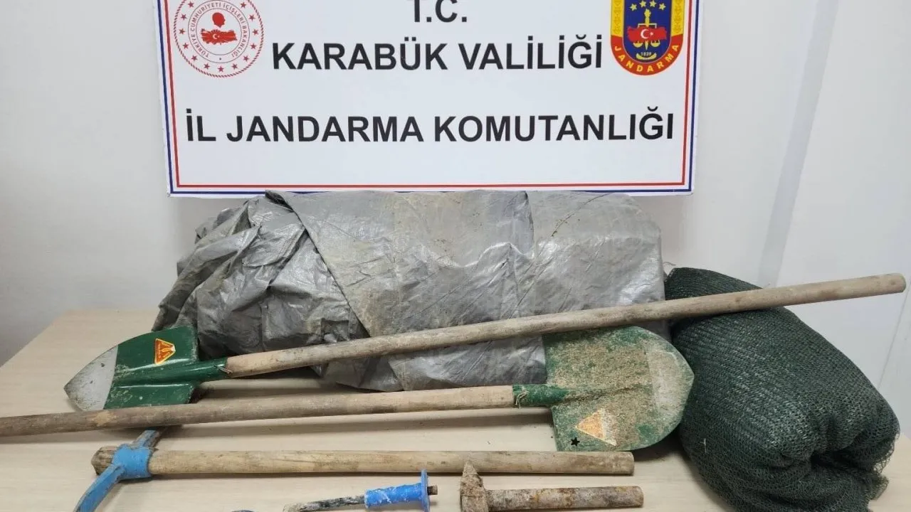OVACIK’TA KAÇAK KAZI OPERASYONU