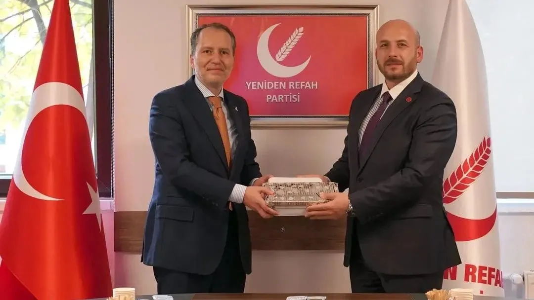 YENİDEN REFAH PARTİSİ KARABÜK TEŞKİLATINDAN FATİH ERBAKAN İLE İSTİŞARE TOPLANTISI