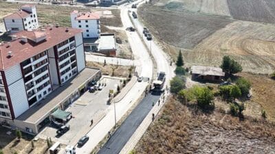 Karabük Belediyesi, Belenköy TOKİ ve Çerçiler Köyü güzergahında asfalt yenileme
