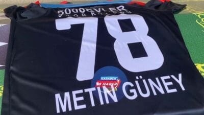 Karabük futbolunun önemli isimlerinden Metin Güney’in cenazesine Beşbinevler Fatih Camiinde