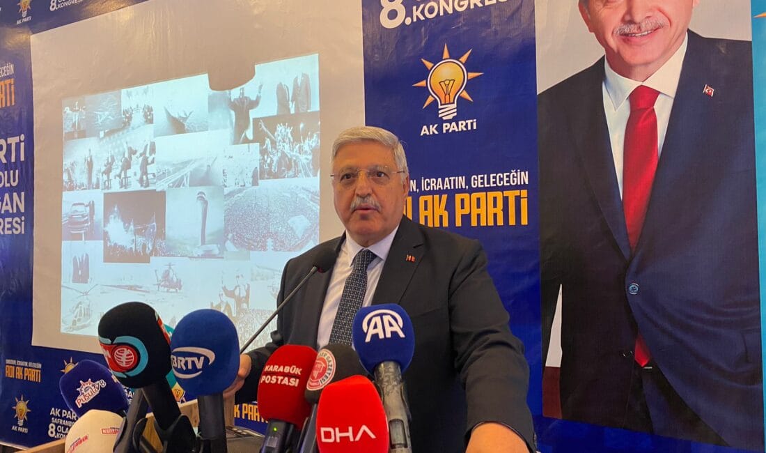 AK Parti Genel Başkan Yardımcısı Vedat Demiröz, Karabük'ün Safranbolu ilçesinde