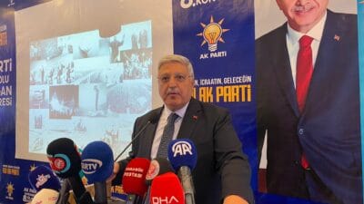 AK Parti Genel Başkan Yardımcısı Vedat Demiröz, Karabük'ün Safranbolu ilçesinde