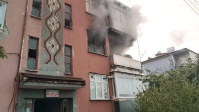 Sabah 08.30 sıralarında Karabük Beşbinevler Cumhuriyet Mahallesi 33. caddede bulunan