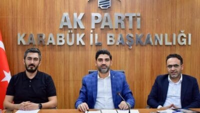 KARABÜK'TE AK PARTİ'DE KONGRE SÜRECİ START ALDI