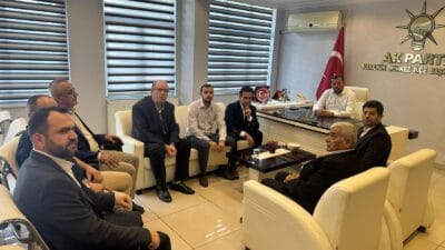 YENİDEN REFAH PARTİSİ'NDEN AK PARTİ TEŞKİLATLARINA ZİYARET 