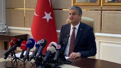 KARABÜK VALİSİ MUSTAFA YAVUZ,EYLÜL AYI İL GÜVENLİK DEĞERLENDİRME TOPLANTISINDA BASIN