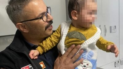 Dün Karabük’ün Safranbolu ilçesinde ailesiyle birlikte otelde bulunan Emir Talha