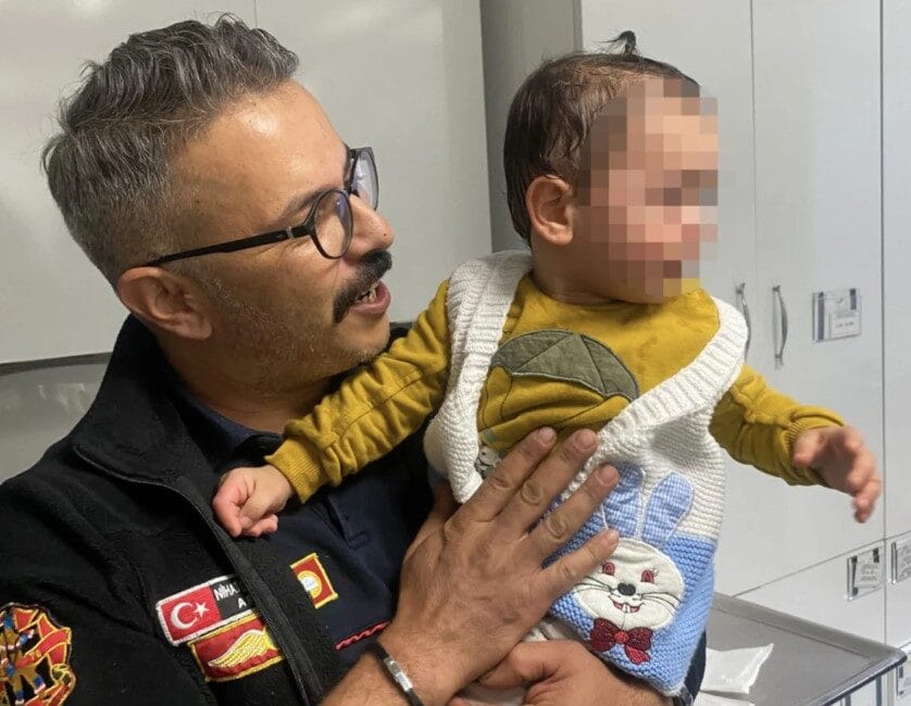 Dün Karabük’ün Safranbolu ilçesinde ailesiyle birlikte otelde bulunan Emir Talha