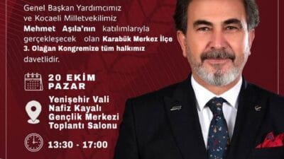 Karabük Yeniden Refah Partisi Merkez İlçe teşkilatı 3. olağan kongresi