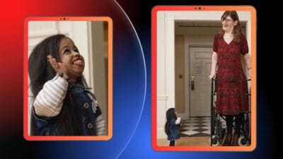 Dünyanın en uzun kadını Karabüklü Rumeysa Gelgi ile dünyanın en kısa