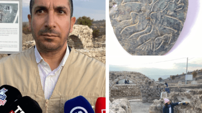 Hadrianopolis’te Hz. Süleyman’ın resmedildiği kolye ucu bulundu