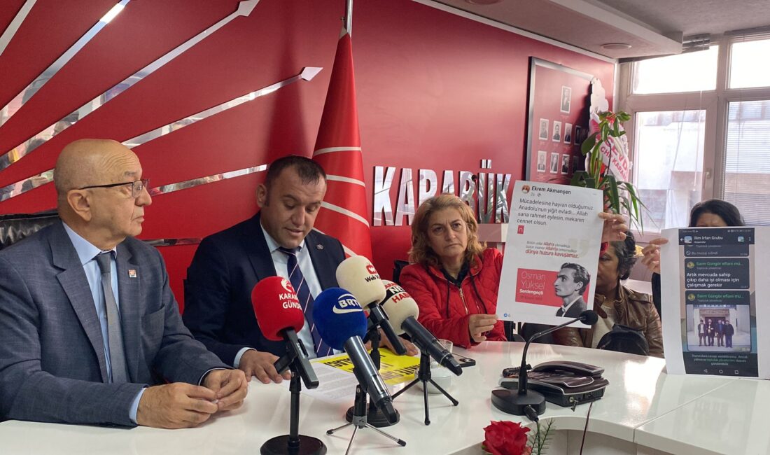 CHP’DEN İL MÜFTÜ YARDIMCISI AKMANŞEN’E SERT TEPKİ “ÖNCE HADDİNİ BİLECEKSİN” CHP Karabük İl Başkanı Vedat Yaşar, Karabük İl Müftü Yardımcısı