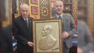 Başkan Gedikoğlu,Mhp lideri Bahçeli’yi ziyaret etti