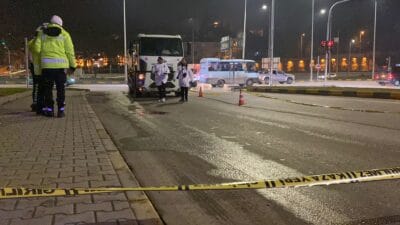 Karabük'te, belediyeye ait sulama tankerinin çarptığı yaya Serdar Şentürk (42)