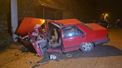 Karabük’te Ehliyetsiz Sürücünün Kullandığı Araç Kaza Yaptı: 2’si Ağır 3