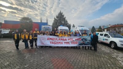 1-7 Aralık Acil Sağlık Hizmetleri Haftası kapsamında, “Fermuar Sistemi ile