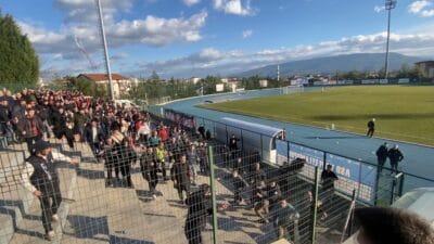Karabük'te Bölgesel Amatör Lig müsabakasında tribünler karıştı