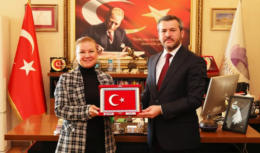 Karabük Belediye Başkanı Özkan Çetinkaya'dan Safranbolu Belediye Başkanı Mimar Elif
