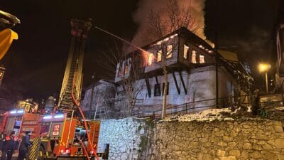 Karabük'ün Safranbolu ilçesinde, sabah saat 05:00 sularında, İsmetpaşa Mahallesi Beşgöz