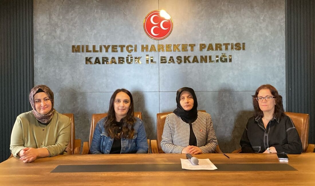 MHP KARABÜK TEŞKİLATINDAN 8 MART DÜNYA KADINLAR GÜNÜ AÇIKLAMASI MHP Karabük Kadın Aile Çocuk ve Engelli Politikalarından (KAÇEP) Sorumlu