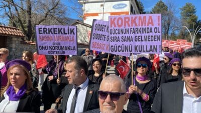 Karabük’ün Safranbolu ilçesinde 8 Mart Dünya Kadınlar Günü kapsamında anlamlı