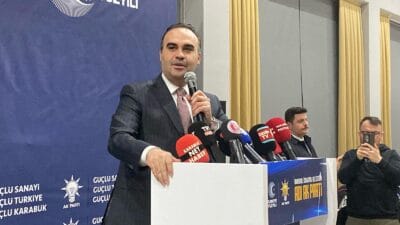 Sanayi ve Teknoloji Bakanı Mehmet Fatih Kacır, Çankırı ziyaretinin ardından