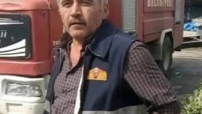 Karabük’ün Yenice ilçesinde meydana gelen kazada, traktörün ön kısmında otururken