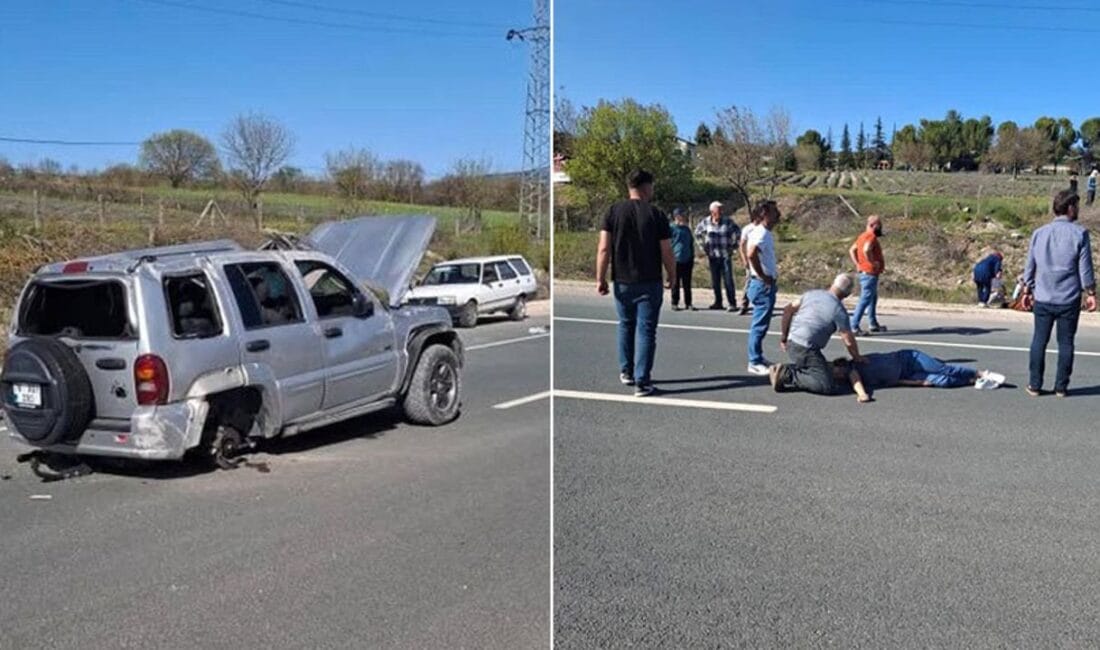 KARABÜK’TE CİP TAKLA ATTI: 1’İ AĞIR 2 YARALI Karabük’ün Safranbolu ilçesinde meydana gelen trafik kazasında, kontrolden çıkan cipin