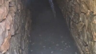 Karabük’ün Safranbolu ilçesinde yürütülen okul inşaatı kazısı sırasında tarihi bir