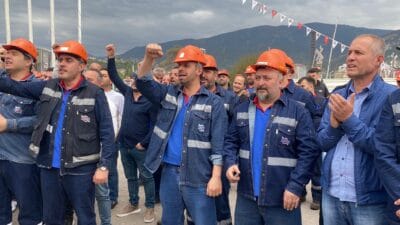 1 Mayıs Emek ve Dayanışma Günü, Karabük'te Kardemir işçileri ve