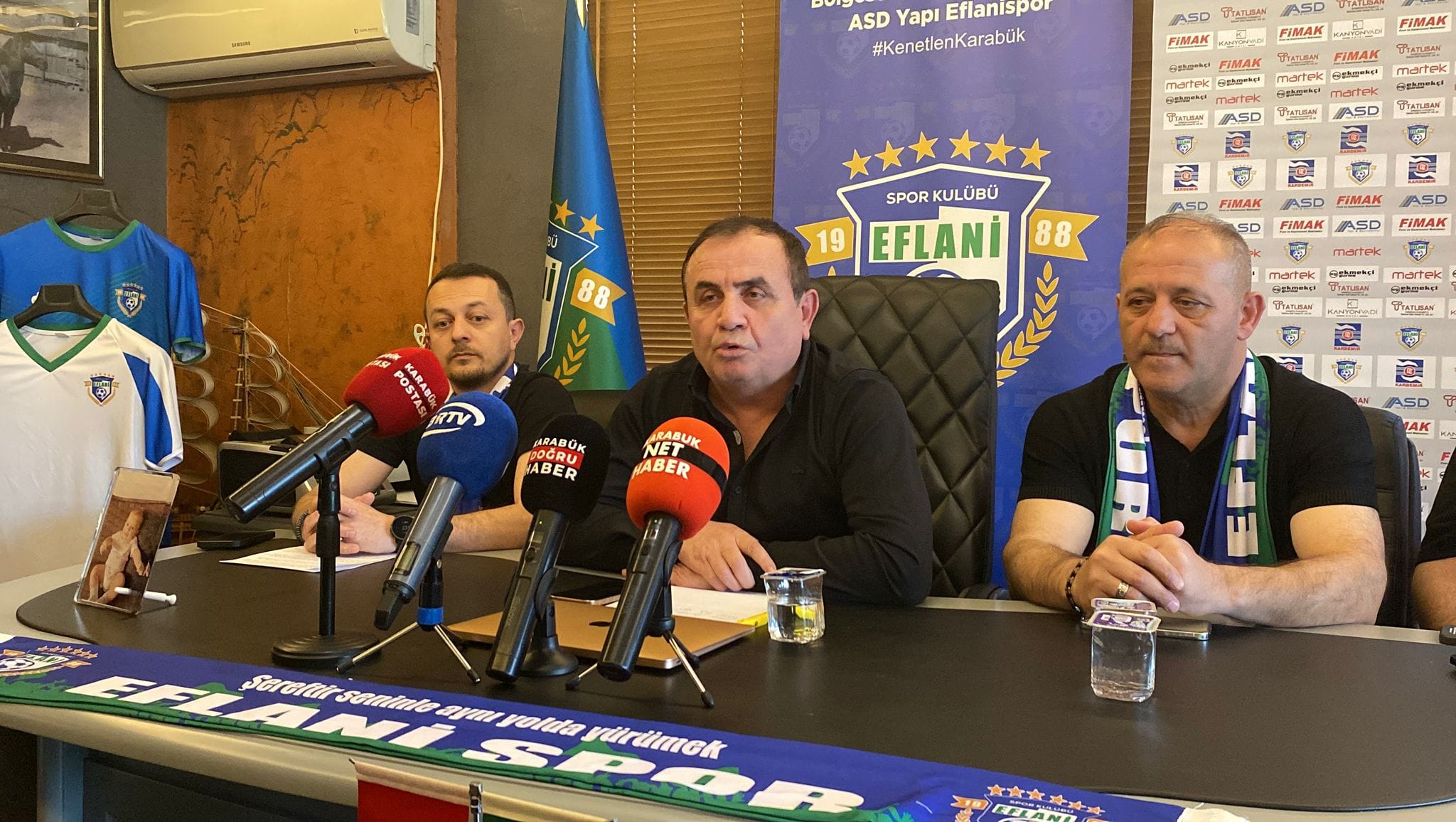 Karabük’ün amatör futbol kulüplerinden ASD Yapı Eflanispor’da sürpriz bir gelişme