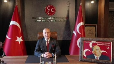 Milliyetçi Hareket Partisi (MHP) Karabük İl Başkanı Cenk Gedikoğlu, 3