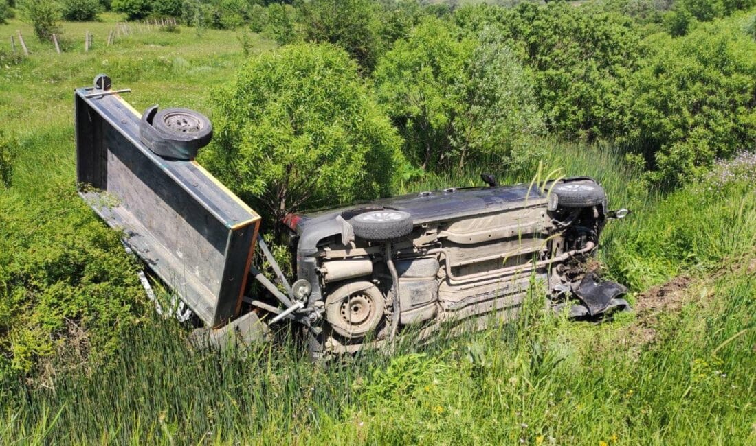 Karabük’ün Eflani ilçesine bağlı Kocacık Köyü'nde meydana gelen trafik kazasında