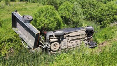 Karabük’ün Eflani ilçesine bağlı Kocacık Köyü'nde meydana gelen trafik kazasında
