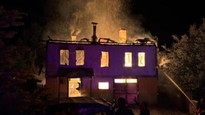 Karabük’ün Eflani ilçesi Bostancı köyü Karagözoğlu Mahallesi’nde gece saatlerinde çıkan