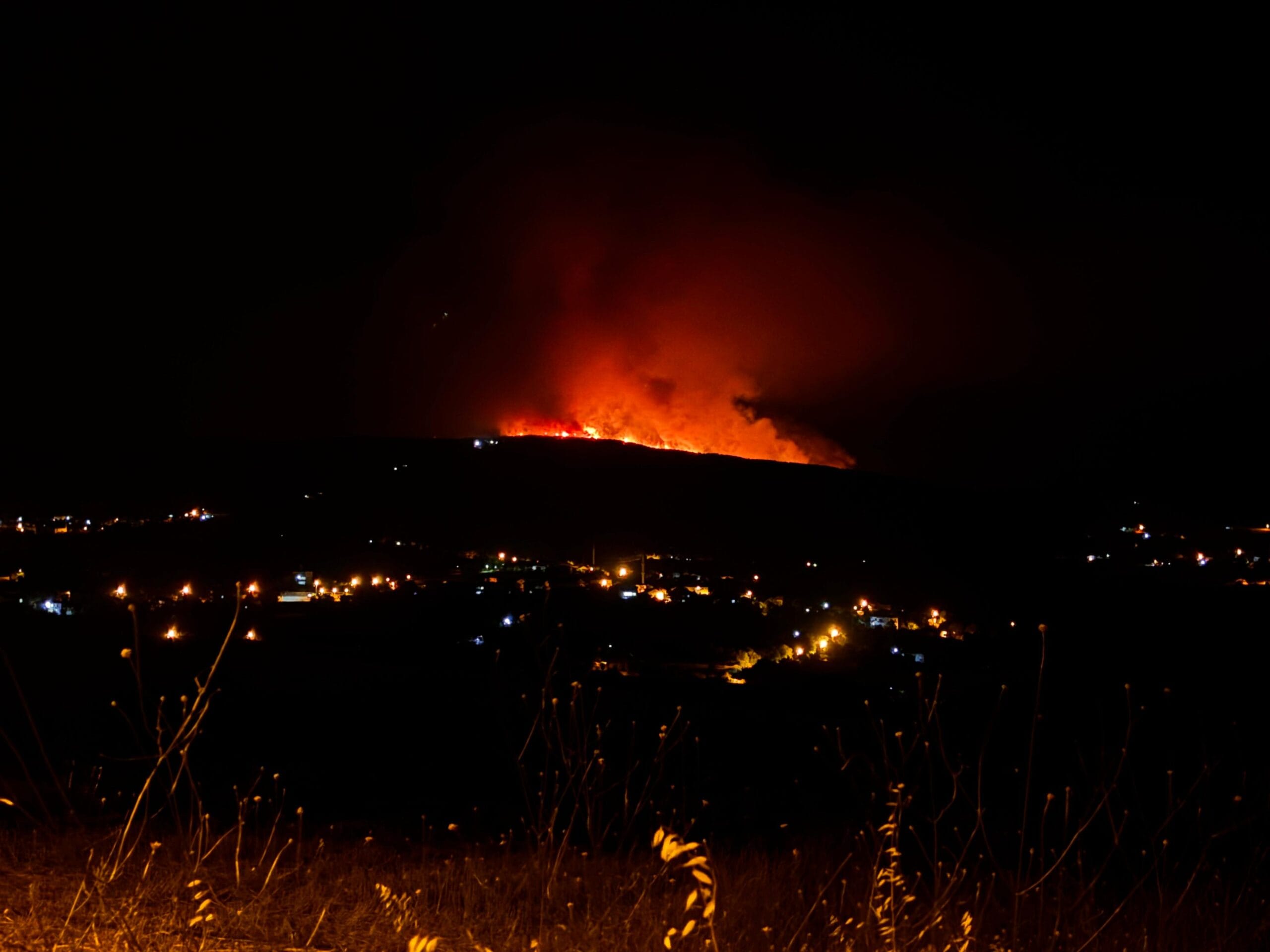 Karabük'te 23 Temmuz’da başlayan orman yangınlarına müdahale devam ederken, merkez