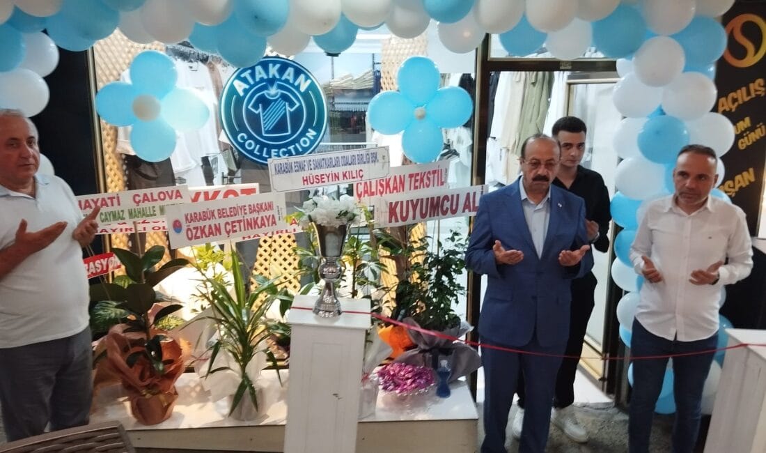 Karabük’te erkek giyimine yeni bir soluk getirecek olan Atakan Collection,