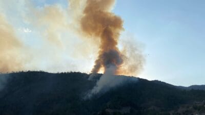 KARABÜK ORMANLARINDA ALEVLER YENİDEN YÜKSELİYOR