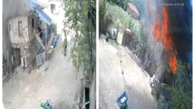 Karabük’ün Safranbolu ilçesinde dün çıkan yangında büyük bir facia son