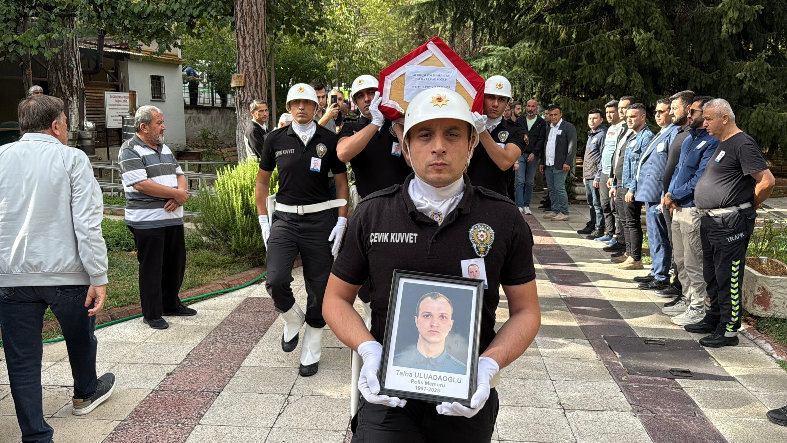 Bolu’nun Mengen ilçesinde meydana gelen motosiklet kazasında hayatını kaybeden polis