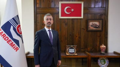 KARDEMİR A.Ş’nin 12. Yönetim Kurulu Başkanı Muhammed Ali Oflaz basın